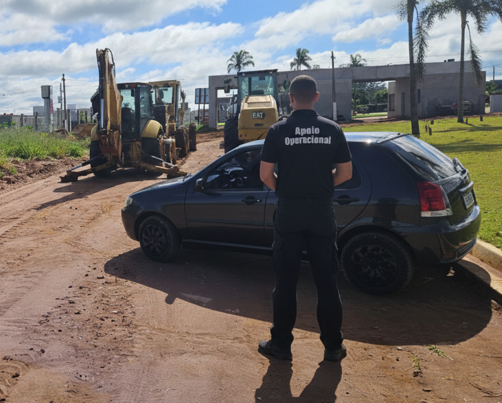 Equipe de segurança patrimonial